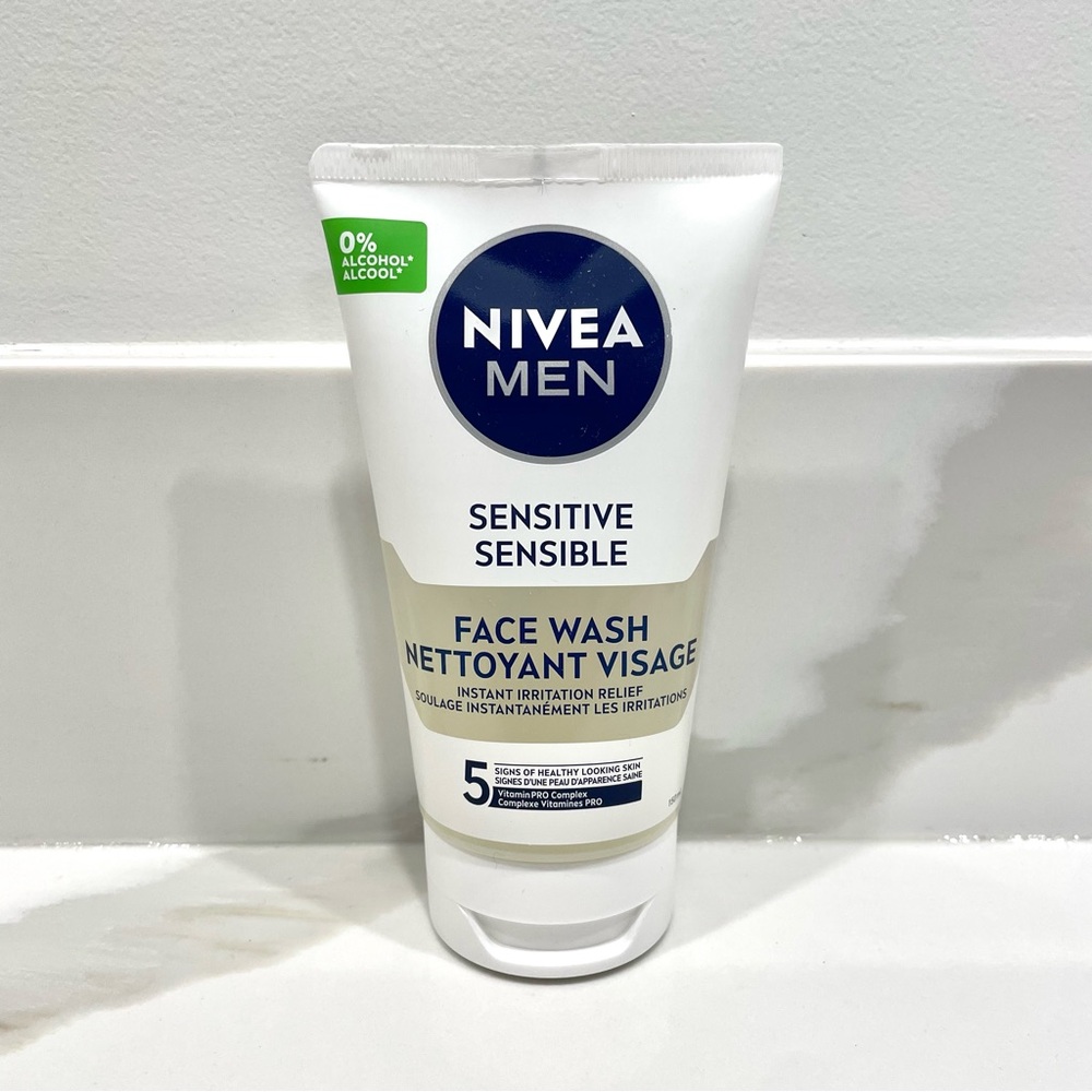 🟠5/$25 NEW Nivea Men Sensitive Face Wash
